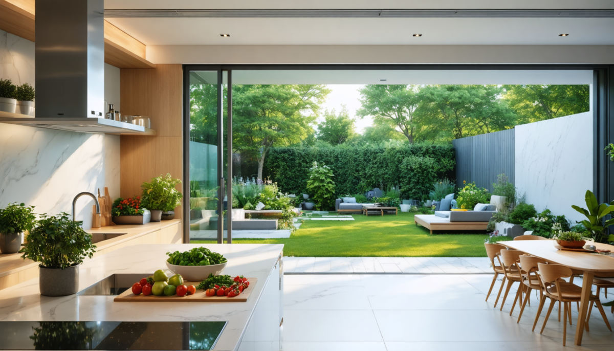 découvrez nos astuces pour aménager une cuisine ouverte sur jardin alliant fraîcheur, convivialité et une hygiène impeccable au quotidien.