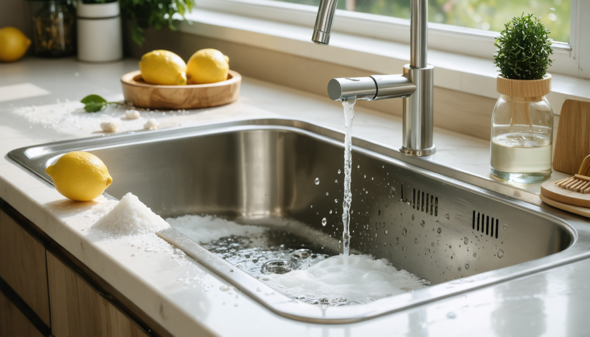 découvrez des solutions écologiques et efficaces pour déboucher naturellement votre évier, sans produits chimiques nocifs, grâce à des astuces simples et respectueuses de l'environnement.