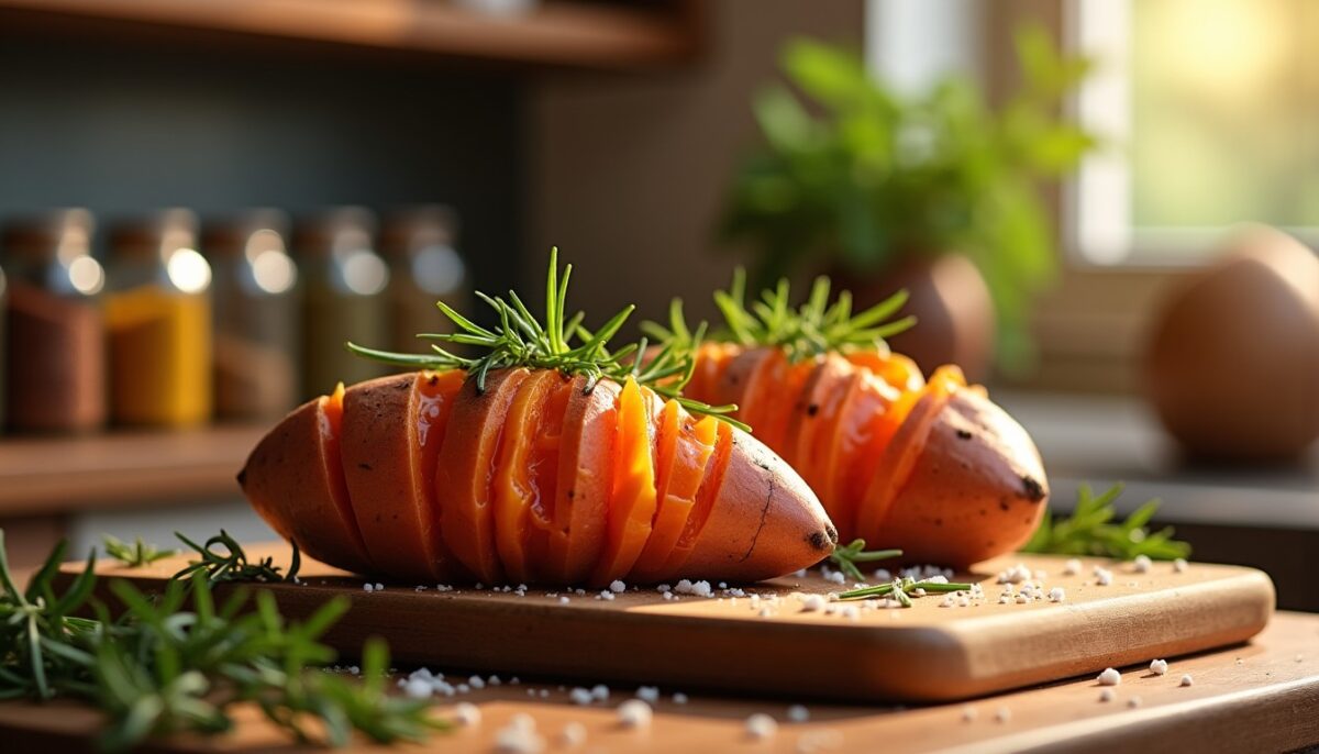 Délicieuse Patate Douce Rôtie au Four : Tendreté et Saveurs Exquises