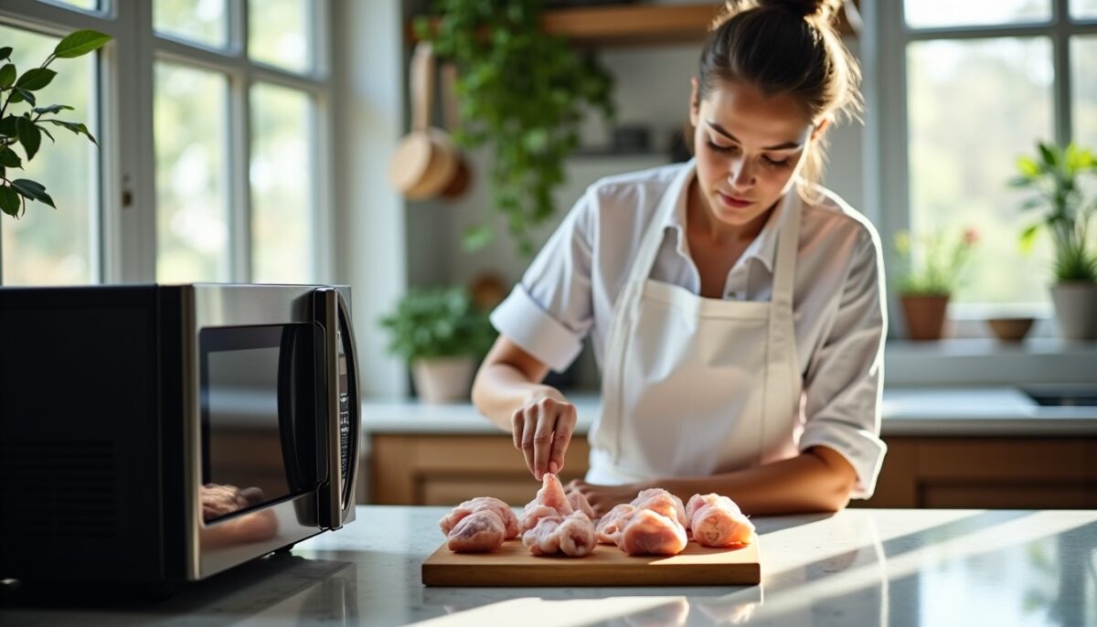 Décongélation express : Comment préparer du poulet en seulement 5 minutes ?