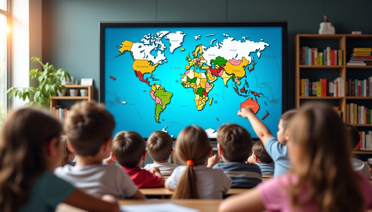 Carte mondiale interactive : découvrez pays, capitales, continents et océans