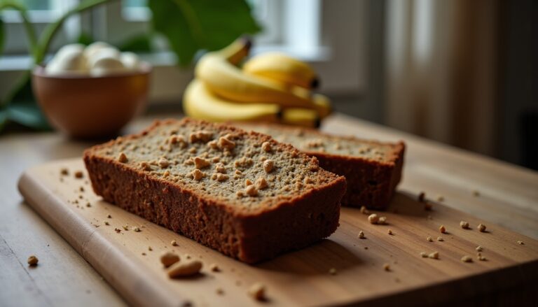 Délicieux banana bread sans gluten : une recette simple et ultra moelleuse