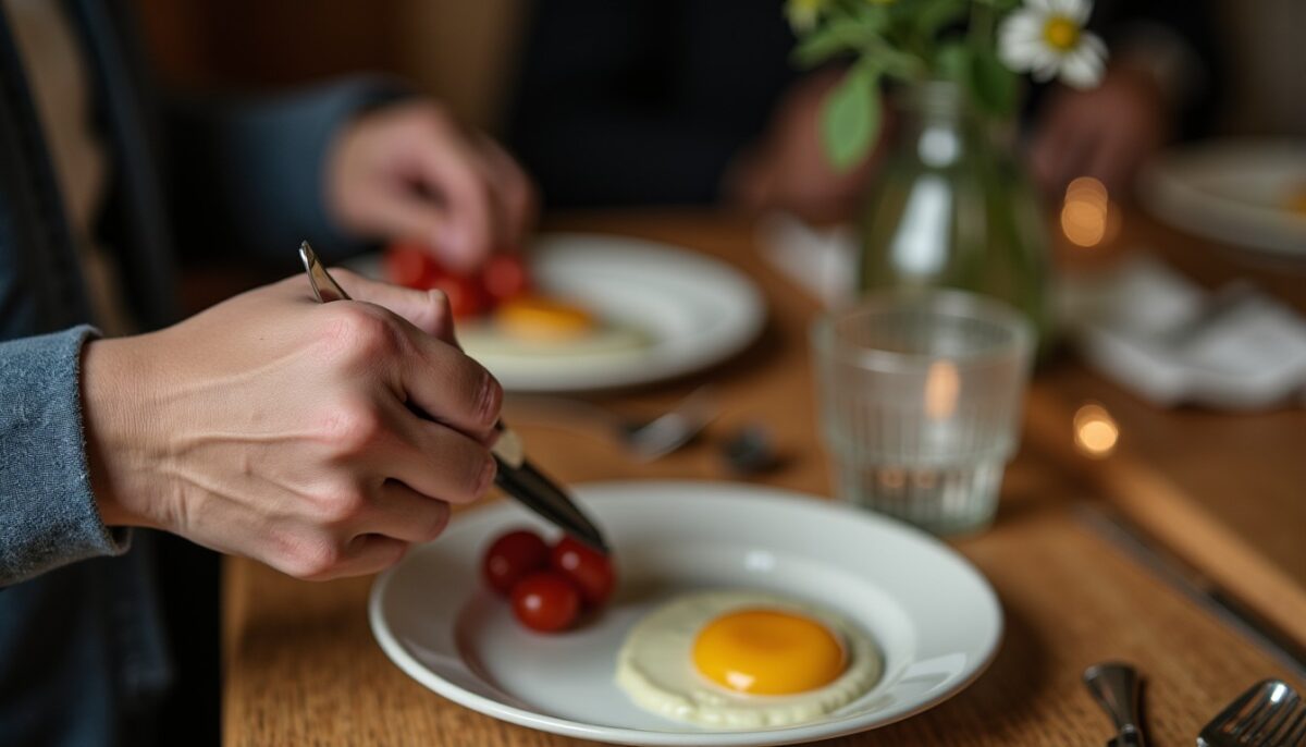 L’art discret de placer ses couverts à la fin du repas : guide pratique