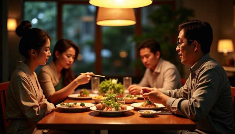Les règles de courtoisie à table à travers les différentes cultures asiatiques