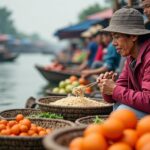 À la découverte des marchés flottants emblématiques d'Asie du Sud-Est : un voyage au cœur des traditions et saveurs